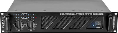 Ibiza Sound AMP800-MKII Τελικός Ενισχυτής PA 2 Καναλιών 600W/4Ω 400W/8Ω με Σύστημα Ψύξης