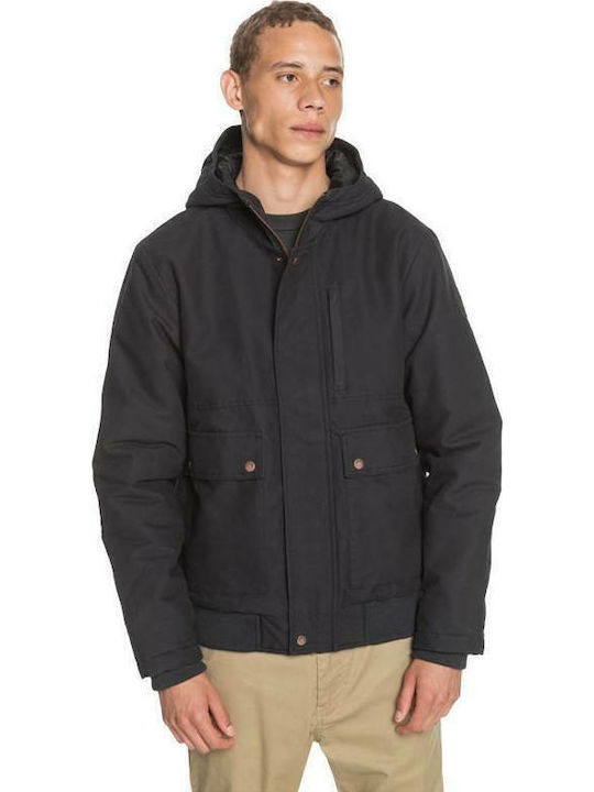 Brooks Winter Jacke Bomber Schwarz