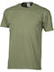 Fruit of the Loom Valueweight Τ Men's Short Sleeve Promotional T-Shirt Classic Olive