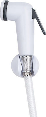 Viospiral Crystal Flex Handheld Showerhead with Hose and Start/Stop Button