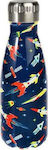 Rex London Kinder Trinkflasche Thermos Rostfreier Stahl Blau 260ml