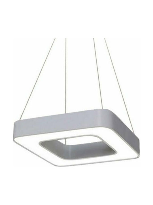 Atman Padova Pendant Light LED with Natural White Light Silver