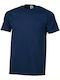 Fruit of the Loom Valueweight Τ Ανδρικό Διαφημιστικό T-shirt Κοντομάνικο σε Navy Μπλε Χρώμα