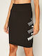 Amplified Women's Skirt-Shorts High-waisted Black