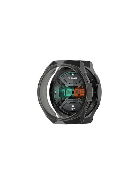 Carcasă de Silicon în culoarea Gri pentru Huawei Watch GT 2e