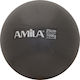 Amila Mini Μπάλα Pilates 25cm 0.18kg σε Μαύρο Χ...