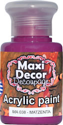 Maxi Decor Vopsea acrilică Vopsea Decoupage 60g...