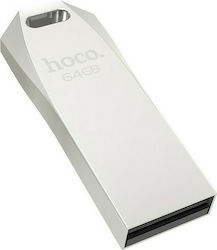 Hoco UD4 Intelligent 64GB USB 2.0 Silver