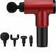 Aria Trade Massage Gun for Legs Body and Hands with Vibration Red