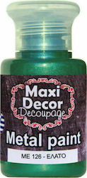 Maxi Decor Μεταλλικό Χρώμα Χρώμα Decoupage 60ml
