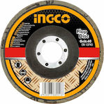 Ingco Fiber Grinding Disc Metal 125mm Set 1pcs