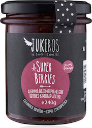 Jukeros Marmelade Himbeere mit Goji-Beeren mit Agave 240gr