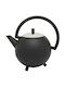Bredemeijer Saturn Teekanne Rostfreier Stahl Black Matt 1200ml