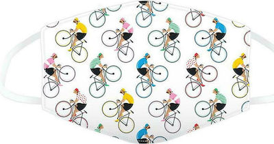 Puckator Reusable Face Covering Large 12+ Ετών Cycle Works Bicycle 1τμχ