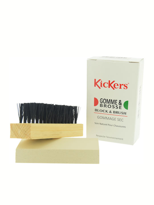 Kickers Block & Brush Shoe Care Set 1pcs 927830-02-1