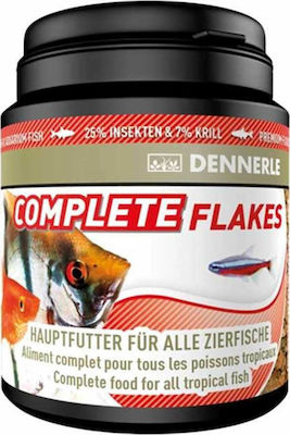 Dennerle Complete Tropical Fish Food Flakes 200ml 38gr