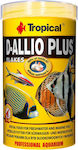 Tropical D-Allio Plus Tropical Fish Food Flakes 100ml