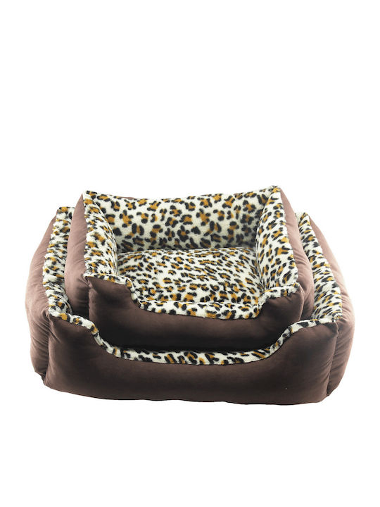 Pawise Deluxe Sofa Dog Bed Brown 48x38cm. 12366