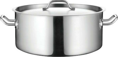 GTSA Stainless Steel Pressure Cooker Capacity 19lt with Diameter 40cm and Height 15cm.