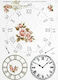 ITD Collection Rice Paper Clocks 1 Decoupage