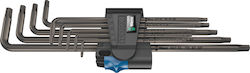 Wera Set mit 9 Torx-Schlüsseln 967/9 TX XL HF