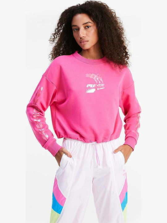 PUMA Evide Women's Sweatshirt Fuchsia