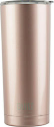 Built Thermal Glass Thermos Stainless Steel BPA Free Pink 590ml with Mouthpiece 35.03893