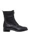 Leather Women's Ankle Boots Black