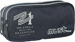 Must Ελλάδα 2021 Pencil Case with 2 Compartments Black