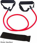 Resistance Band with Handles Red Resistance Bands 1.20m