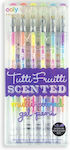 Ooly Tutti Fruitti Stift Gel mit Mehrfarbig Tinte 6Stück