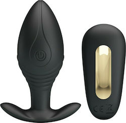 Pretty Love Royal Pleasures Regina Anal Vibrator with Wireless Functionality Black BI-040078W