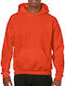 Gildan 18500 Werbe-Hoodie in Orange Farbe