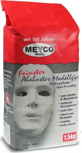 Meyco 1500 Гипс за ръкоделие 1.5kg в White Цвят