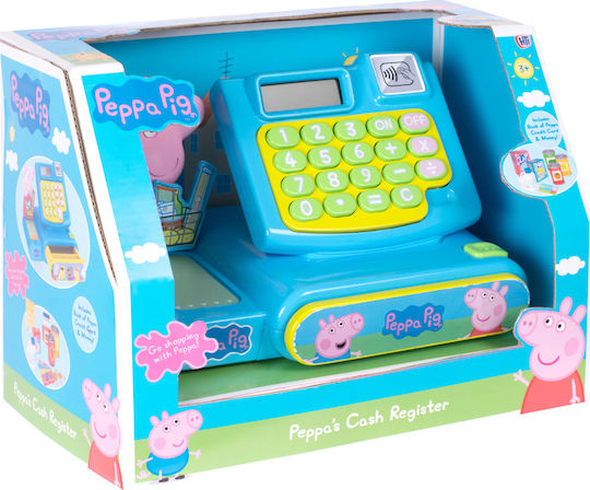 HTI Kids Cash Register Peppa Pig Cash Register Peppa Pig for 3+ Years Old 1684277