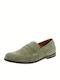 Fentini Men's Suede Loafers Green