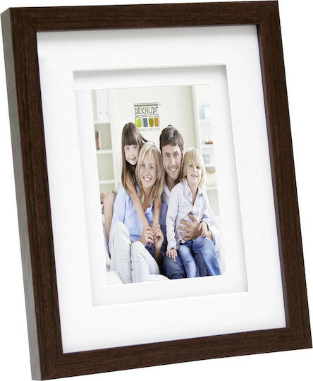 Deknudt S65KQ1 Wooden Photo Frame with Brown Frame