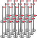 Next Systems Sicherheitsschranke Rot Set mit Gurtband 2mx91cm SR-200-30