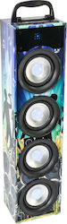 Party PARTY-DISCO4 Difuzor Bluetooth 40W cu Radio Multicolor