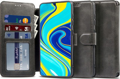 Tech-Protect Wallet Synthetisches Leder Schwarz (Redmi Note 9S / 9 Pro / 9 Pro Max)