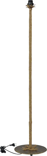 Heronia FLB-03 Rope Stehleuchte H120cm. mit Fassung für Lampe E27 Bronze