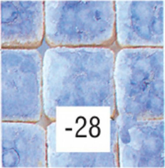 Efco Ceramic Decorative Stone for DIY Crafts Light Blue