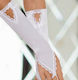 Softline 7710 Satin Gloves Sexy White Gloves