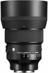 Sigma Full Frame Camera Lens 85mm F1.4 DG DN Art Telephoto for Sony E Mount Black