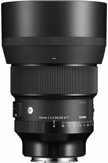 Sigma Full Frame Camera Lens 85mm DG DN Art Telephoto for