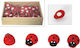 Next Din lemn Autocolant decorativ pentru proiecte DIY 100buc 14x10cm.