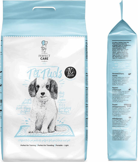 Perfect Care Pet Pads Dog Floor Diapers 60x60cm - 60cm 10pcs