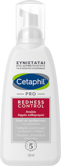 Cetaphil Pro Redness Control Schaumstoff Reinigung Gesicht für Akne-anfällige Haut 236ml