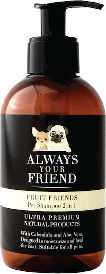 Always Your Friend Fruit Friends Σαμπουάν Σκύλου με Μαλακτικό 250ml