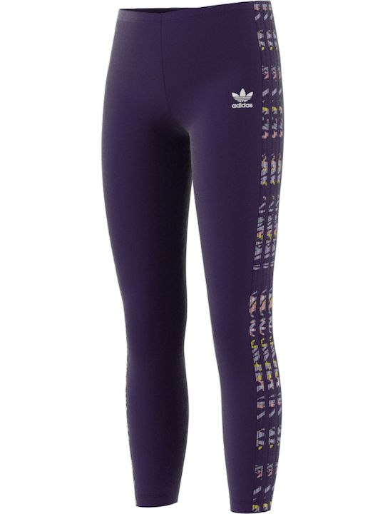adidas Kids Legging Sports Long Purple